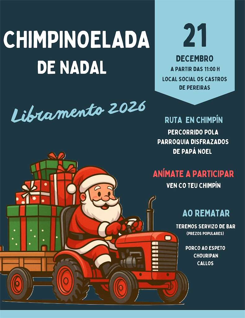 Vigoplan | Chimpinoelada De Nadal De Pereiras Mos 2025