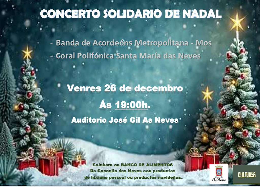 Vigoplan | Concierto Solidario De Navidad As Neves 2025