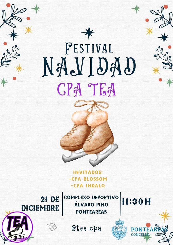 Vigoplan | Festival De Nadal De Patinaxe Artistica Tea Ponteareas 2025