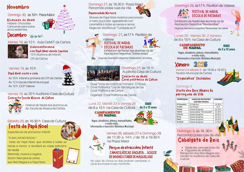 Vigoplan | Programa De Nadal Cabalgata De Reis A Cañiza 2025