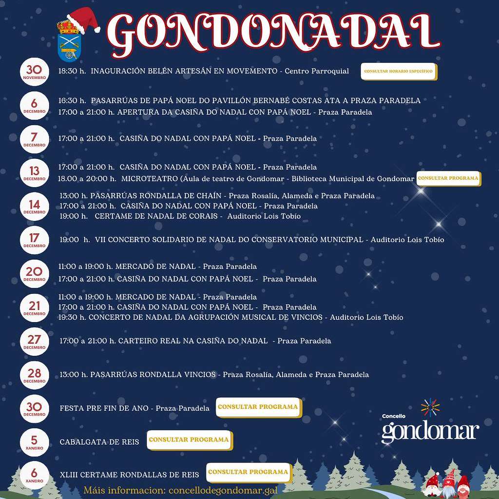 Vigoplan | Programa De Nadal Cabalgata De Reis Gondomar 2025