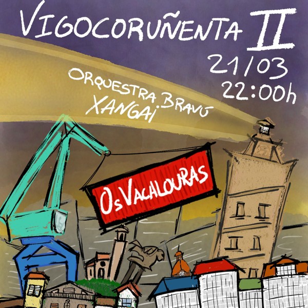 Vigoplan | Os Vacalouras + Orquestra Bravú Xangai