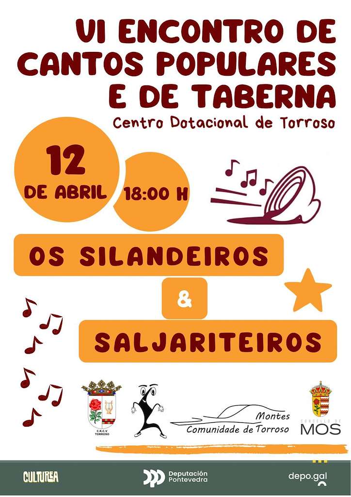 Vigoplan | Encontro De Cantos Populares E De Taberna De Torroso Mos