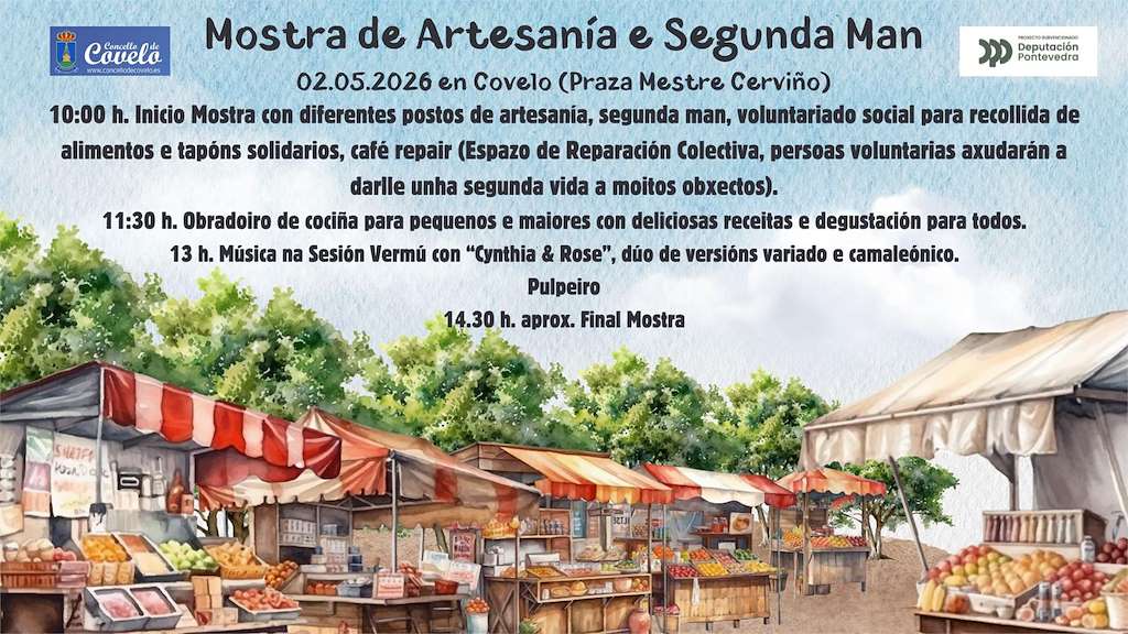 Vigoplan | Feira De Artesania E Segunda Man Covelo