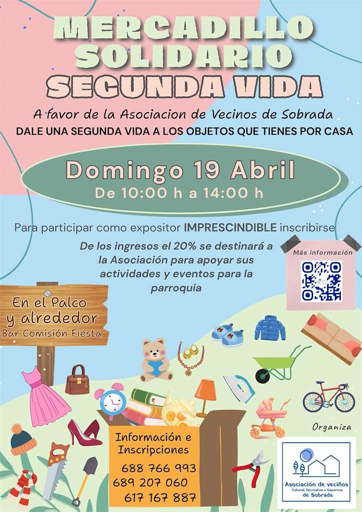 Vigoplan | Mercadillo Solidario Segunda Vida De Sobrada Tomiño Img50402n1t0