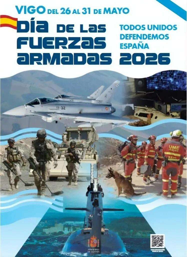 Vigoplan | Cartel Oficial Dia De Las Fuerzas Armadas Vigo