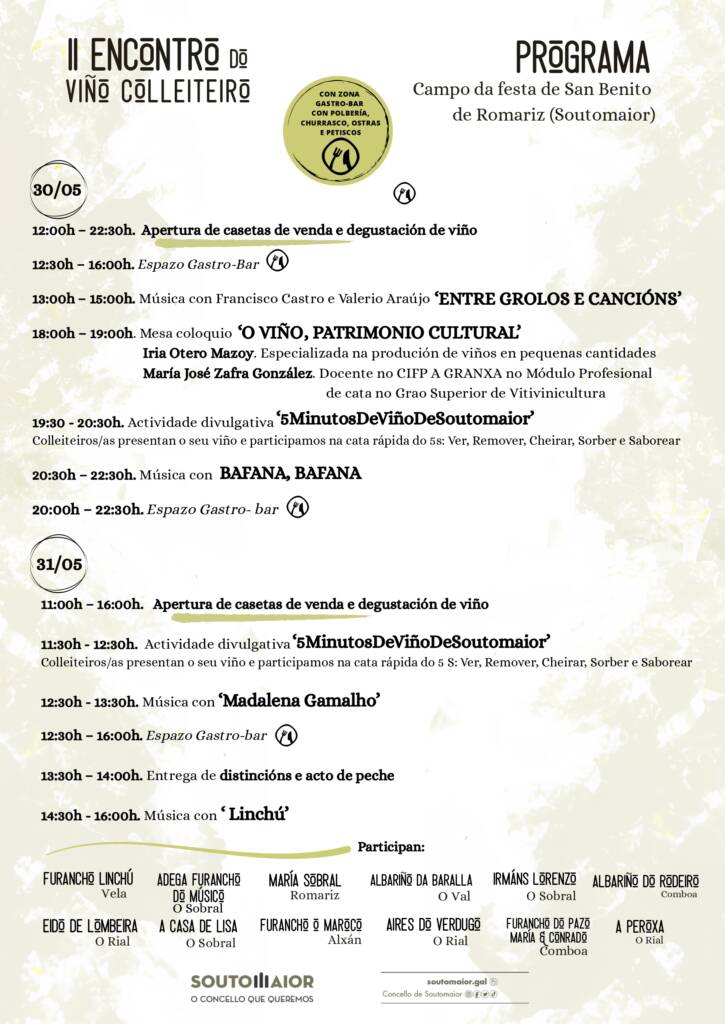 Vigoplan | Programa Completo Ii Encontro Do Viño Colleiteiro 2026 Page 0003