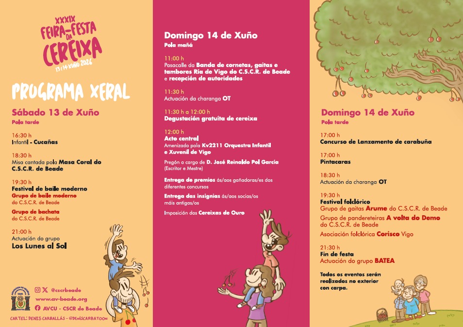 Vigoplan | Xxxix Festa Da Cereixa De Beade (vigo) Es Una De Las