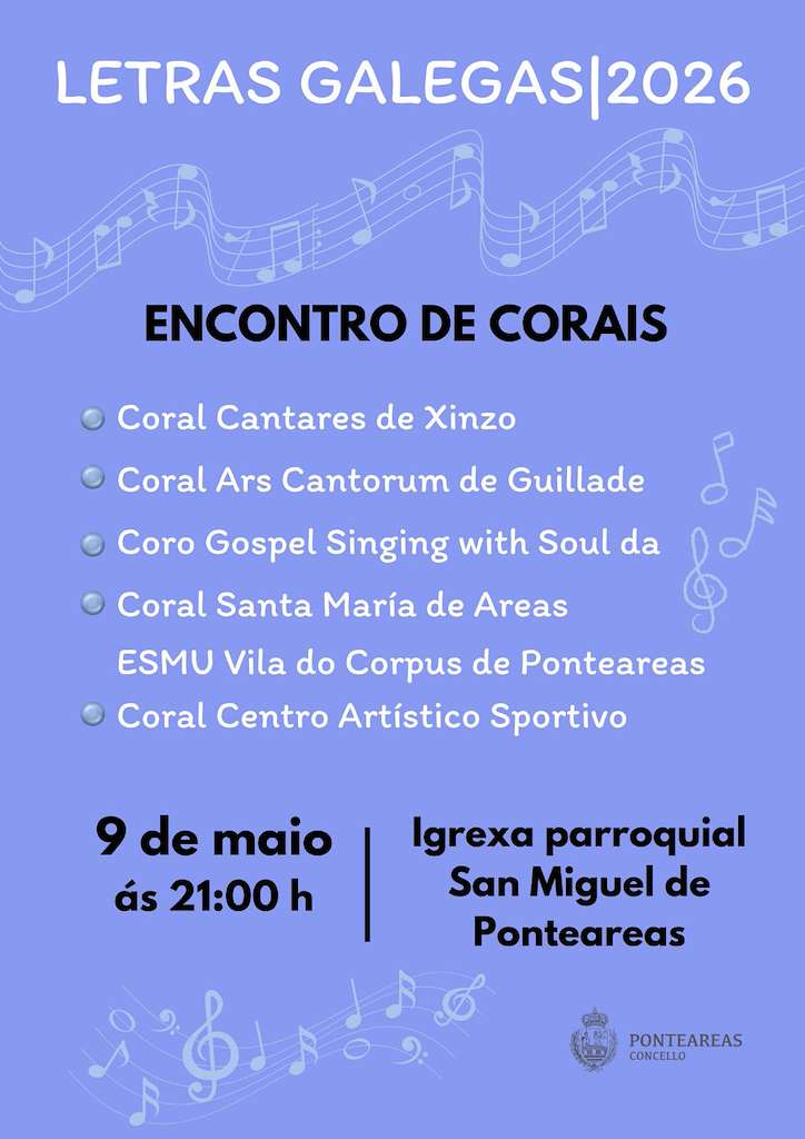 Vigoplan | Encontro De Corais Cantar As Letras Ponteareas 2026