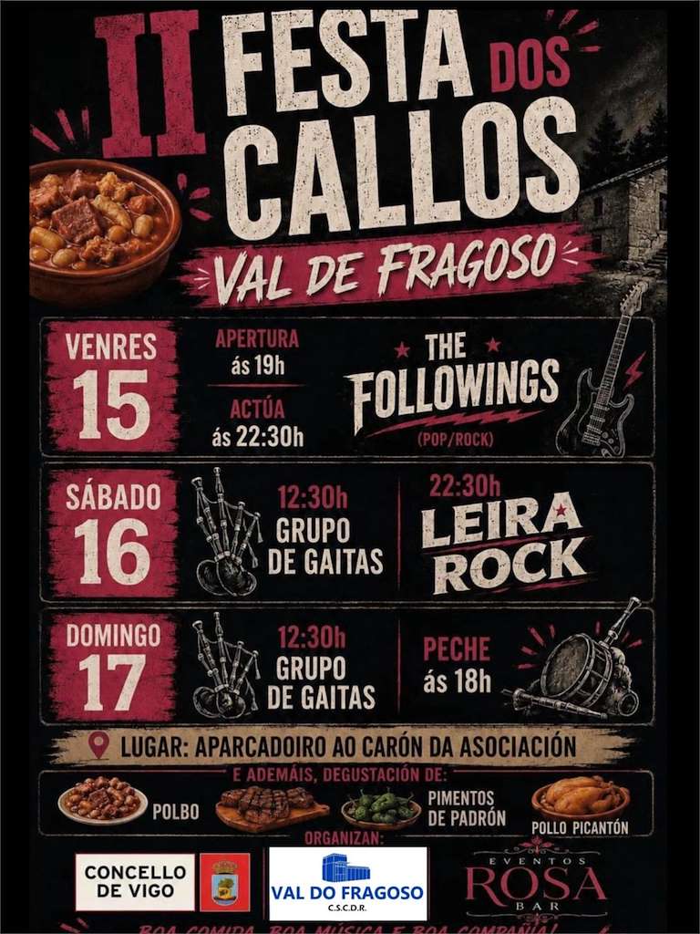 Vigoplan | Festa Dos Callos De Val Do Fragoso Vigo 2026