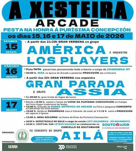 Vigoplan | Purisima Concepcion De A Xesteira De Arcade Soutomaior 2026