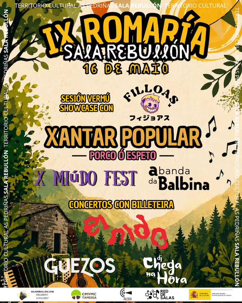 Vigoplan | Romaria Da Rebullon Aniversario Da Sala Rebullon Mos 2026
