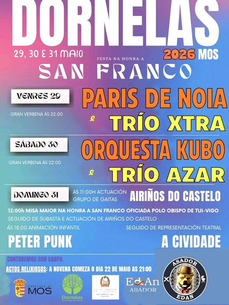 Vigoplan | San Franco De Dornelas Mos 2026
