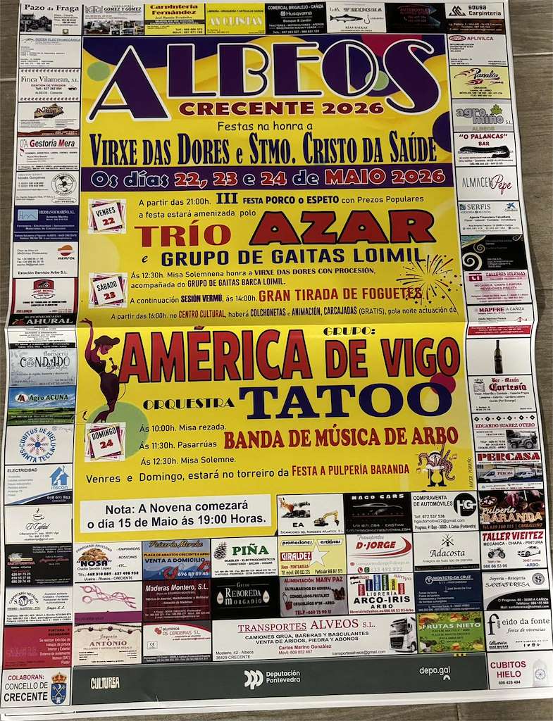 Vigoplan | Virxe Das Dores Y Santisimo Cristo Da Saude De Albeos Crecente Img2026