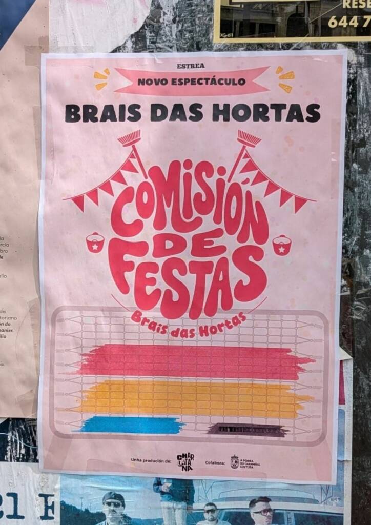Vigoplan | Cartel De Brais Das Hortas, Comisión De Festas