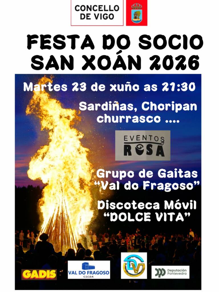 Vigoplan | Festa Do Socio San Xoán 2026 De Val Do Fragoso