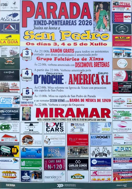 Vigoplan | Fiestas De San Pedro 2026 En Parada