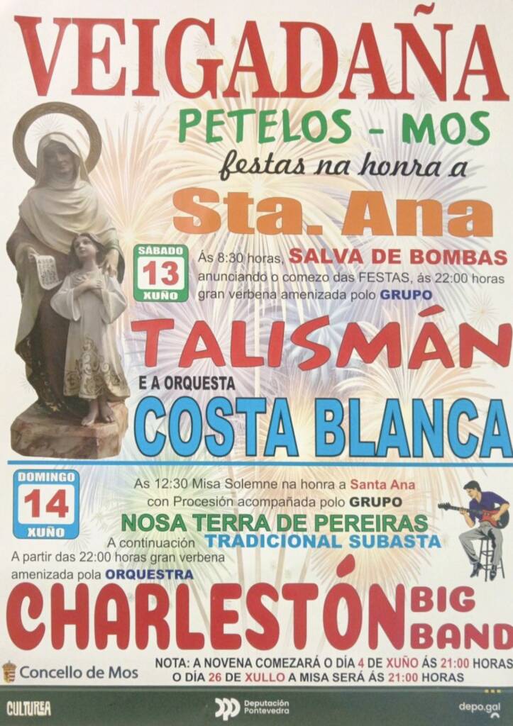 Vigoplan | Fiestas De Santa Ana 2026 De Petelos