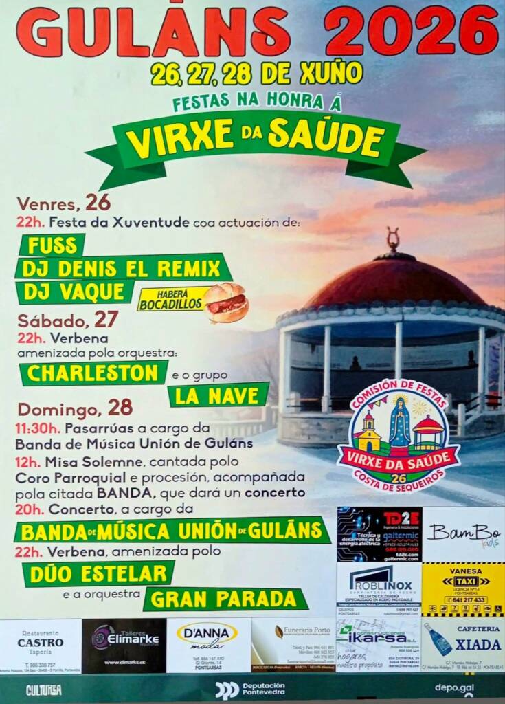 Vigoplan | Fiestas De La Virxe Da Saúde 2026 En Guláns