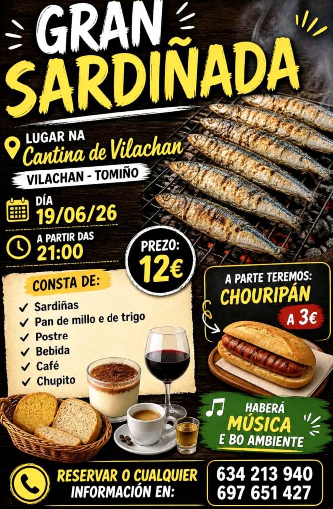 Vigoplan | Gran Sardiñada 2026 De Vilachán