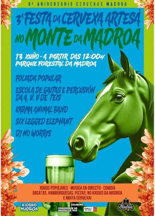 Vigoplan | Festa Da Cervexa Artesa Do Monte Da Madroa Vigo 2026