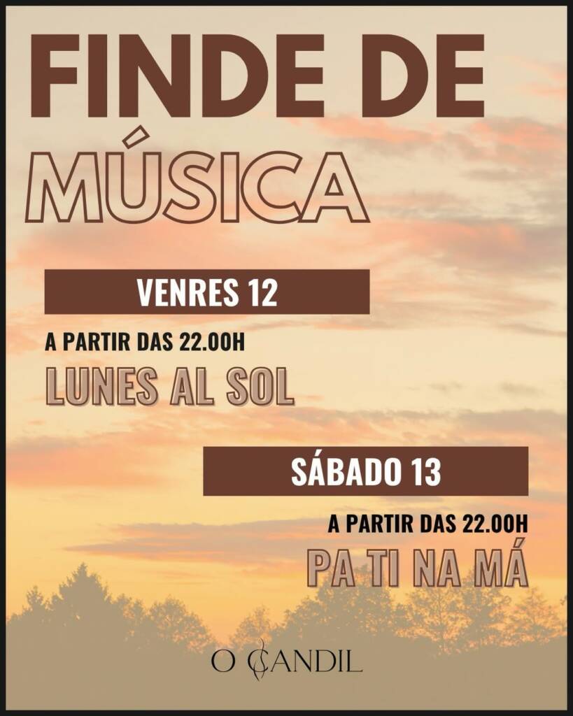 Vigoplan | Los Lunes Al Sol Concierto Tomiño O Candil Restaurante