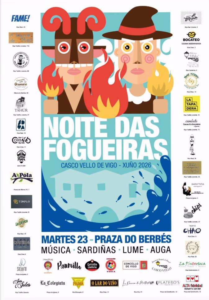 Vigoplan | San Xoan Noite Das Fogueiras Do Berbes Vigo