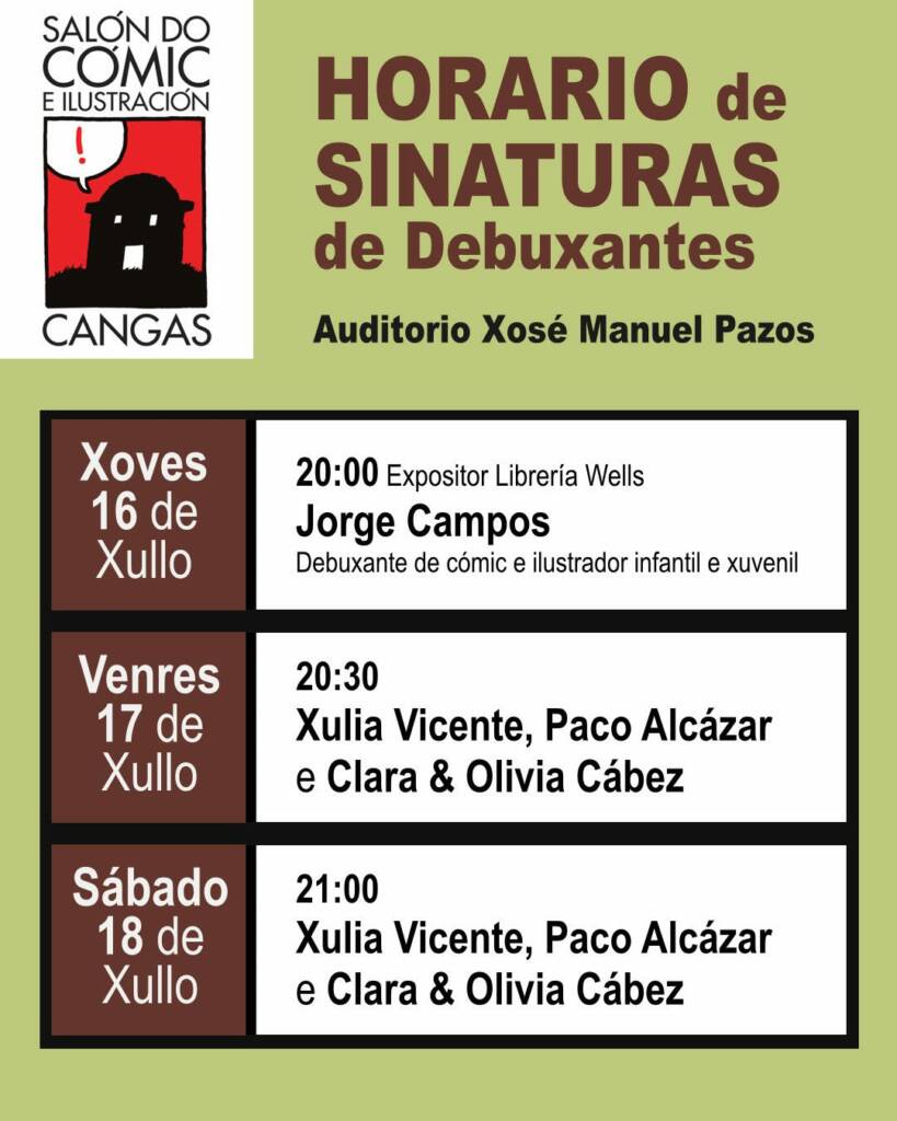 Vigoplan | firma de comics cangas festival
