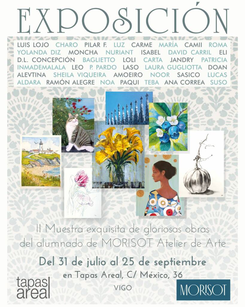 Vigoplan | Cartel De La Ii Muestra De Arte De Morisot En Vigo