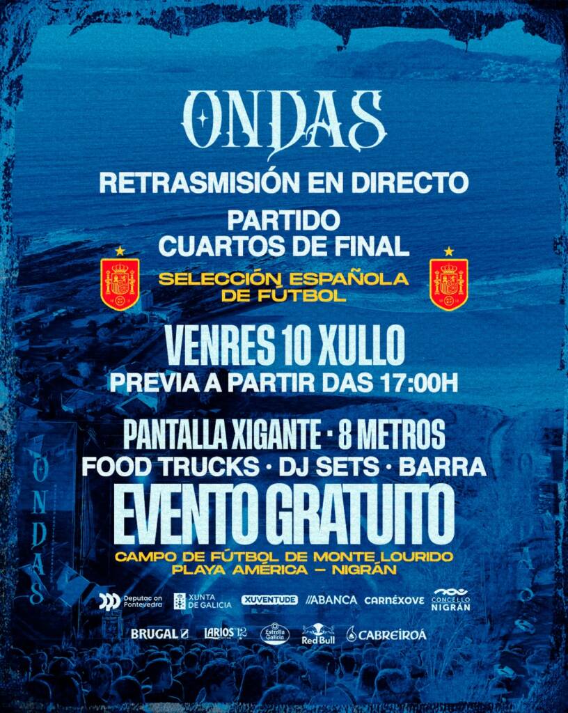 Vigoplan | Ondas Festival 2026 Nigrán Viernes