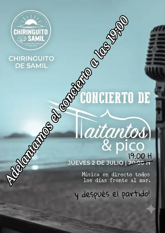 Vigoplan | Taitantos Y Pico Concierto Samil