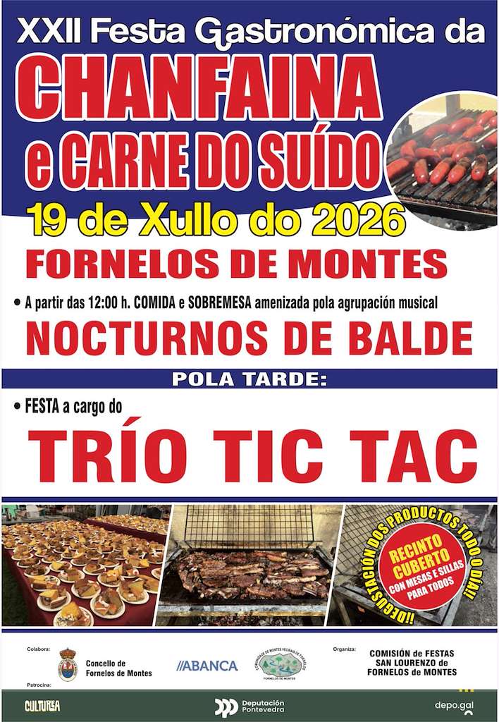 Vigoplan | Festa Da Chanfaina E Carne Do Suido Fornelos De Montes 2026