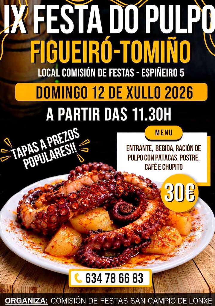 Vigoplan | Festa Do Pulpo De Figueiro Tomiño Gastronomia