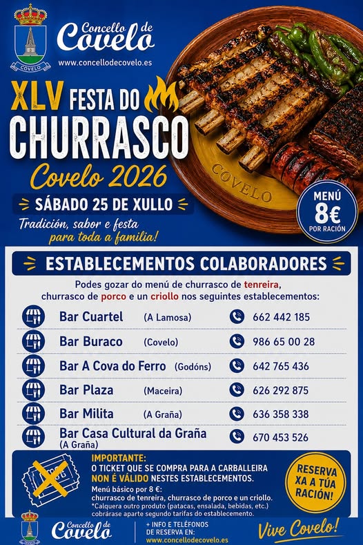 Vigoplan | Fiesta De Churrasco Covelo 2026