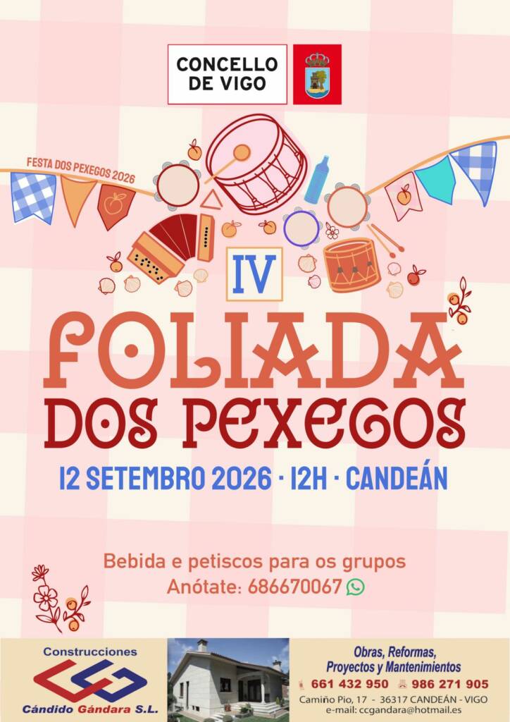 Vigoplan | Foliada Dos Pexegos 2026 Candeán