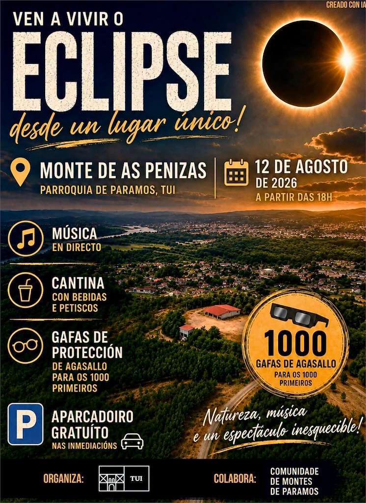 Vigoplan | Observación Del Eclipse Solar En Tui 2026 Guía Completa