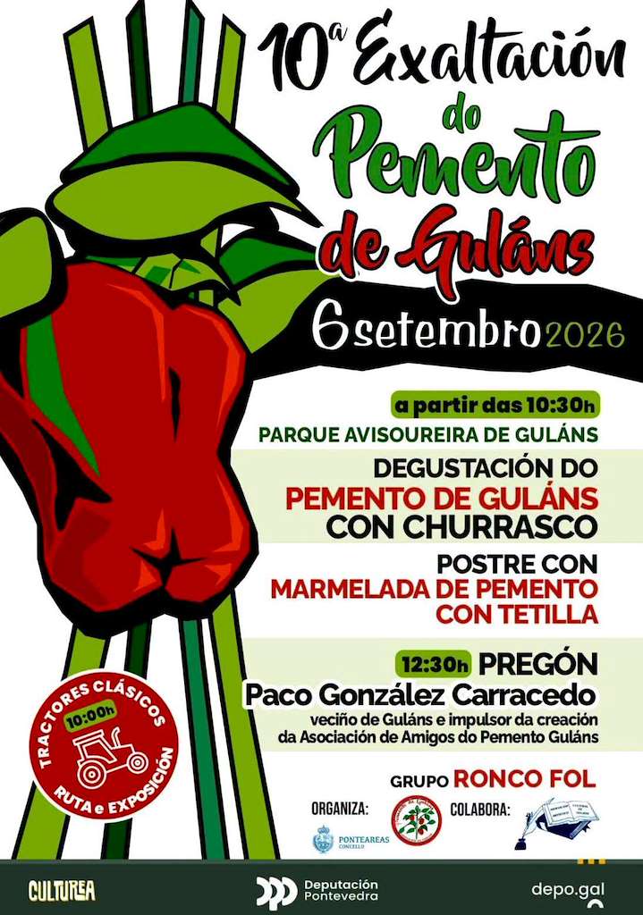 Vigoplan | Exaltacion Do Pemento De Gulans Ponteareas