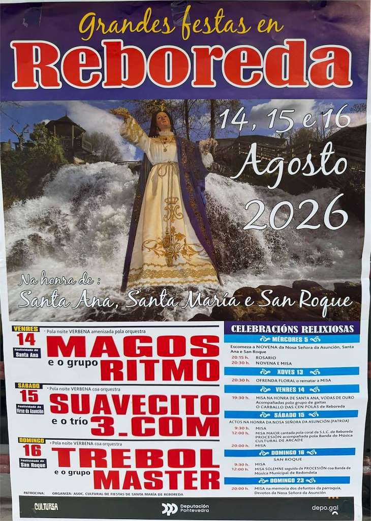 Vigoplan | Festas De Reboreda Redondela 2026