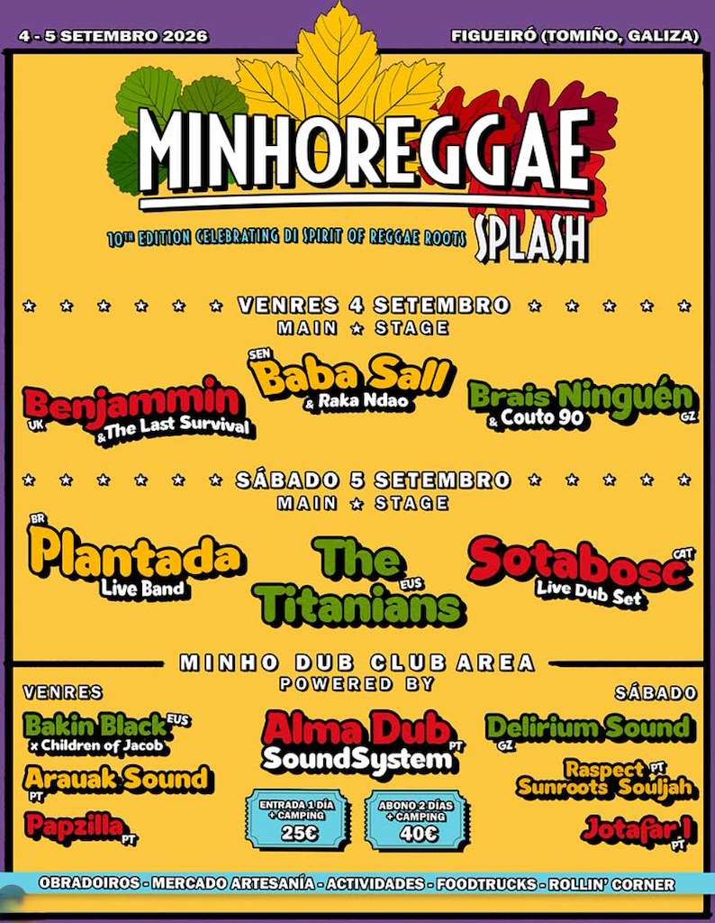 Vigoplan | Minho Reggae Splash Tomiño