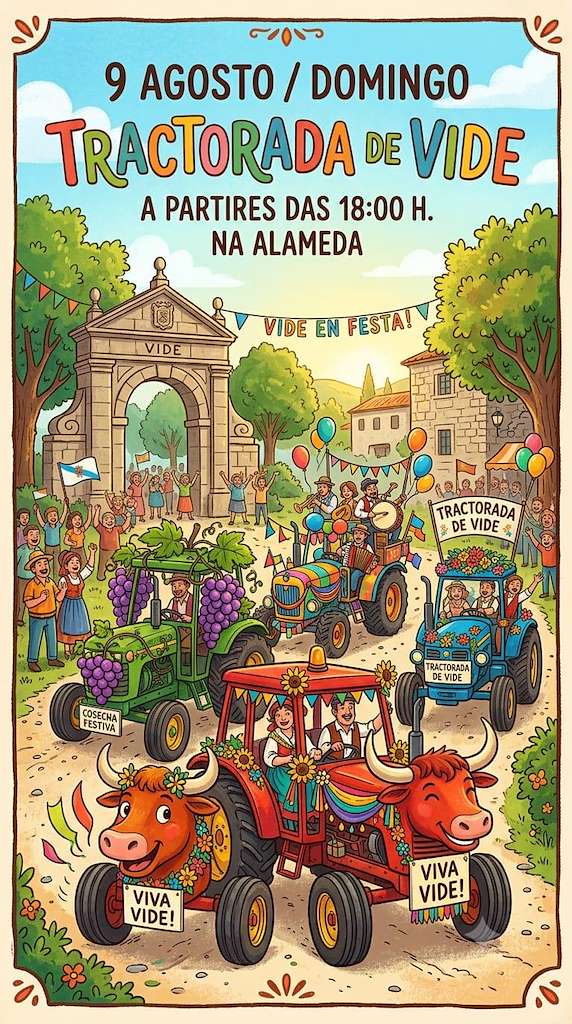 Vigoplan | Tractorada De Vide As Neves