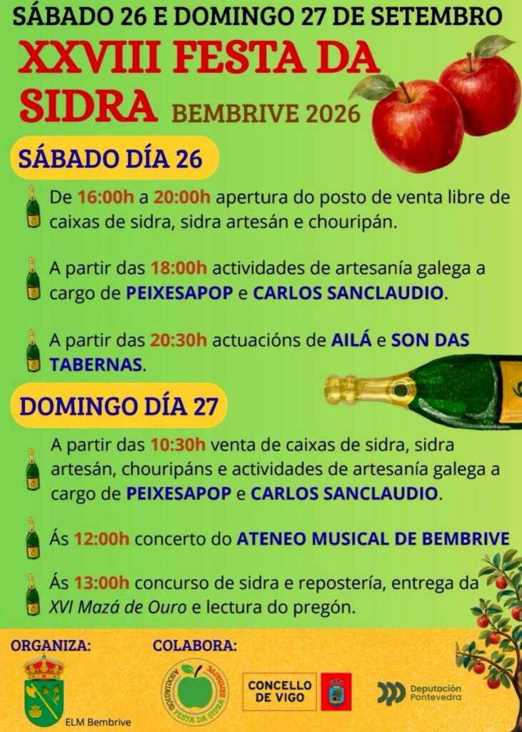 Vigoplan | Festa Da Sidra De Bembrive 2026