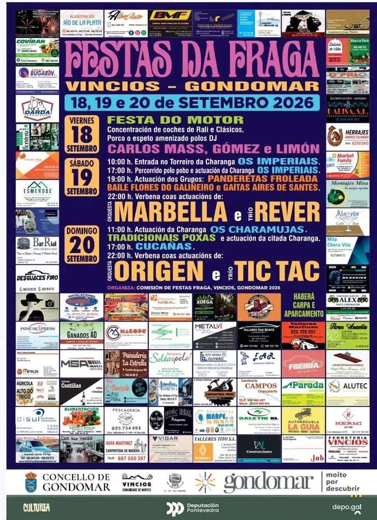 Vigoplan | Festas De A Fraga De Vincios Gondomar 2026